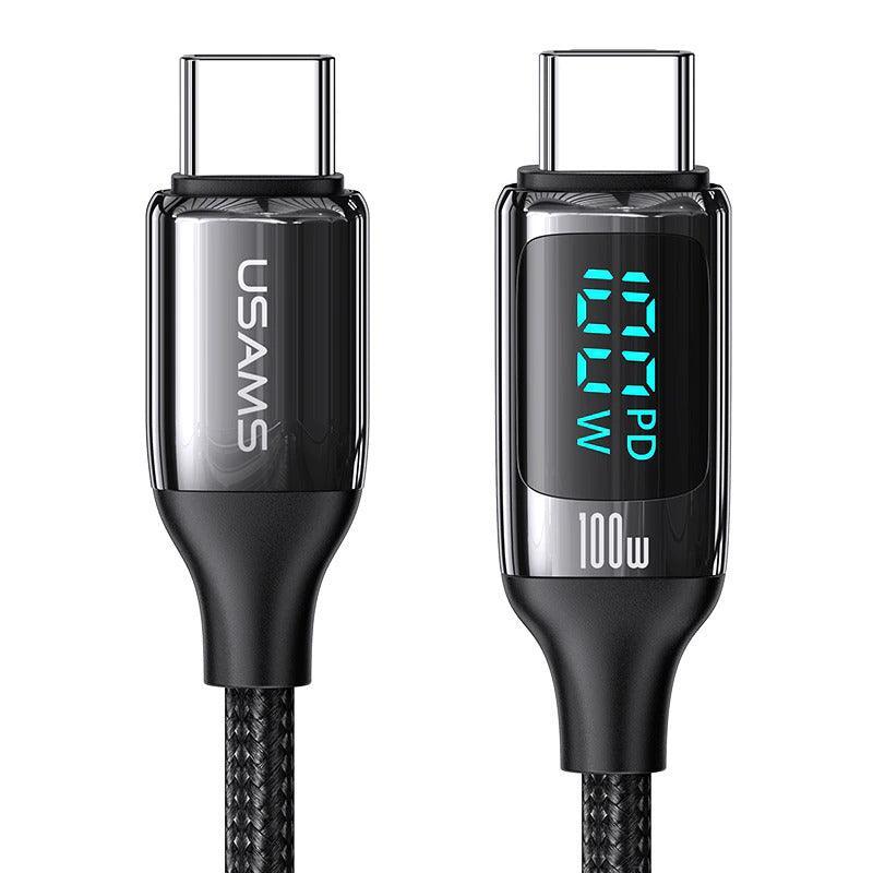 USAMS USB-C Port Cable to Lightning or USB-C with LCD - 2021+ Bronco / Bronco Sport / 2022 Maverick