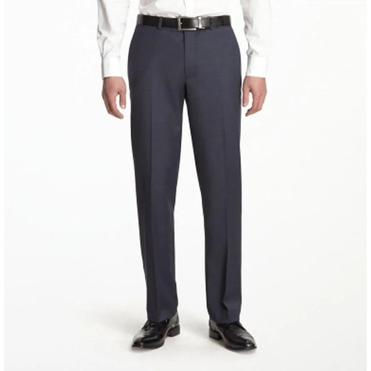 Skinny Fit Flat-Front Trousers