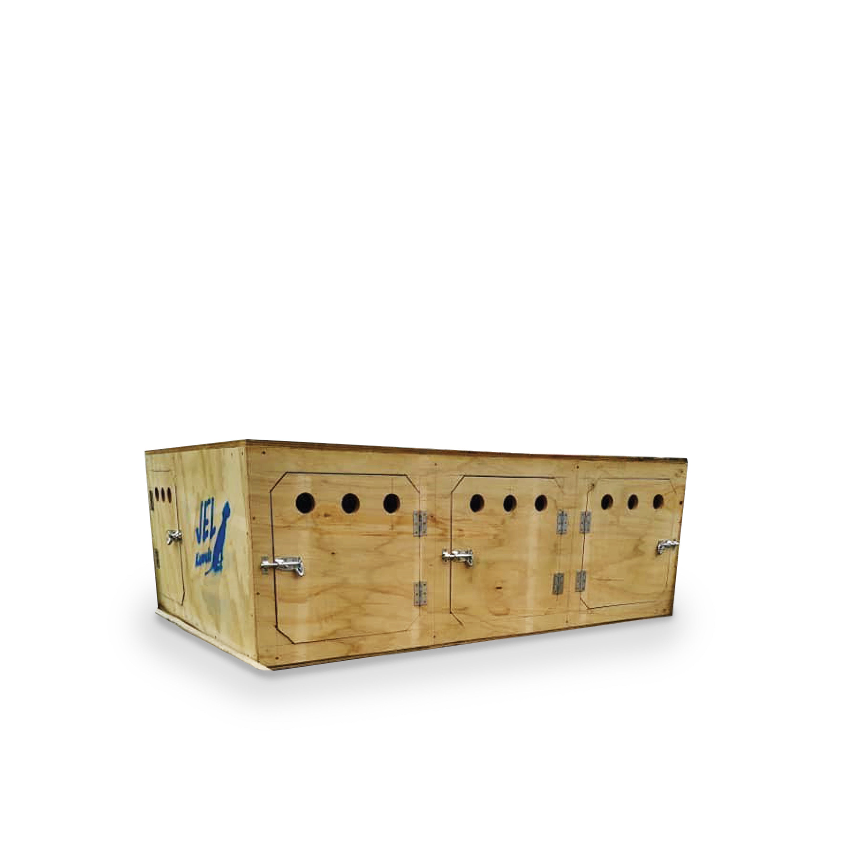 plywood dog box