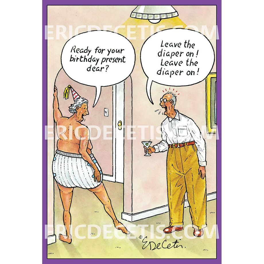 Saggy Boobs Birthday Card Eric Decetis 30356 – Cardmore