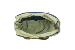 Sword & Plough Blue Mini Zip Top Tote Bag