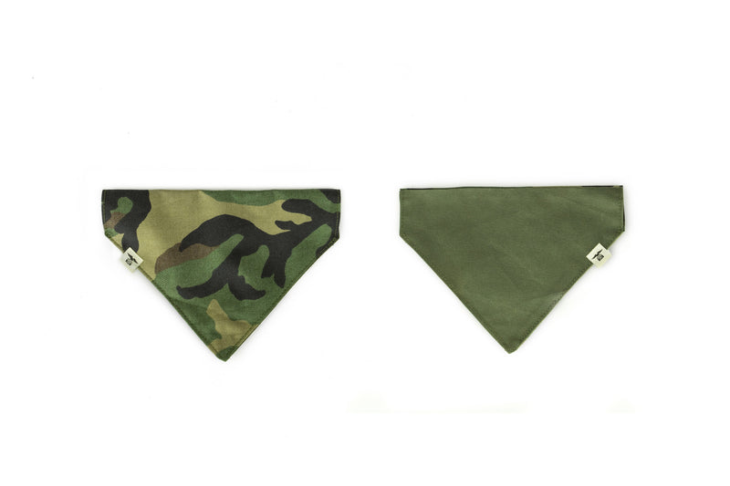 camouflage dog bandana