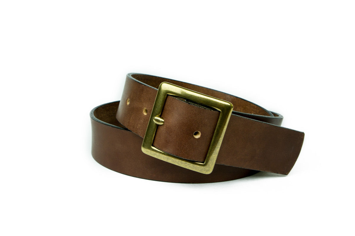 Sword & Plough Men's Leather Belt