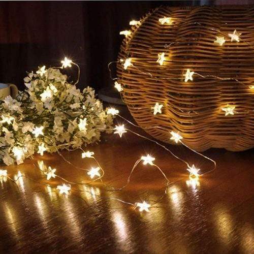 Star Light Cozy String Fairy Lights For Bedroom Multicolor