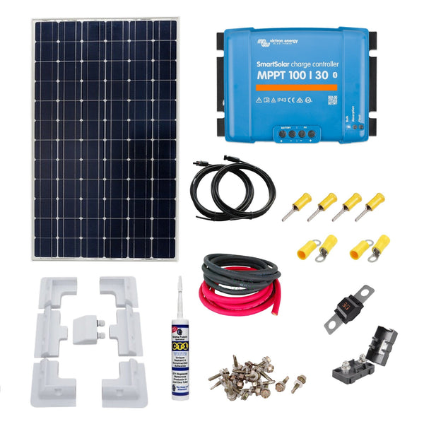 Victron 350 Watts of Solar Panels + Victron Smart 100/30 MPPT Solar Ch –  Callidus Solar & Battery Shop