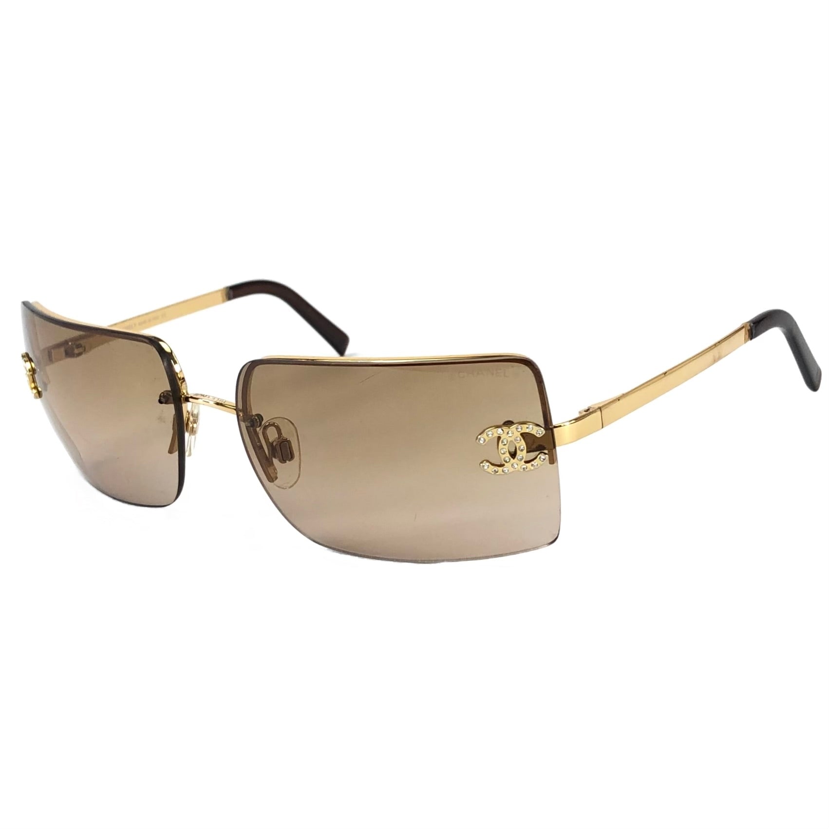 Image of Chanel Rimless Sunglasses