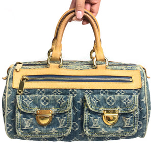 Louis Vuitton Neo Speedy Denim Bag – Designer Pick