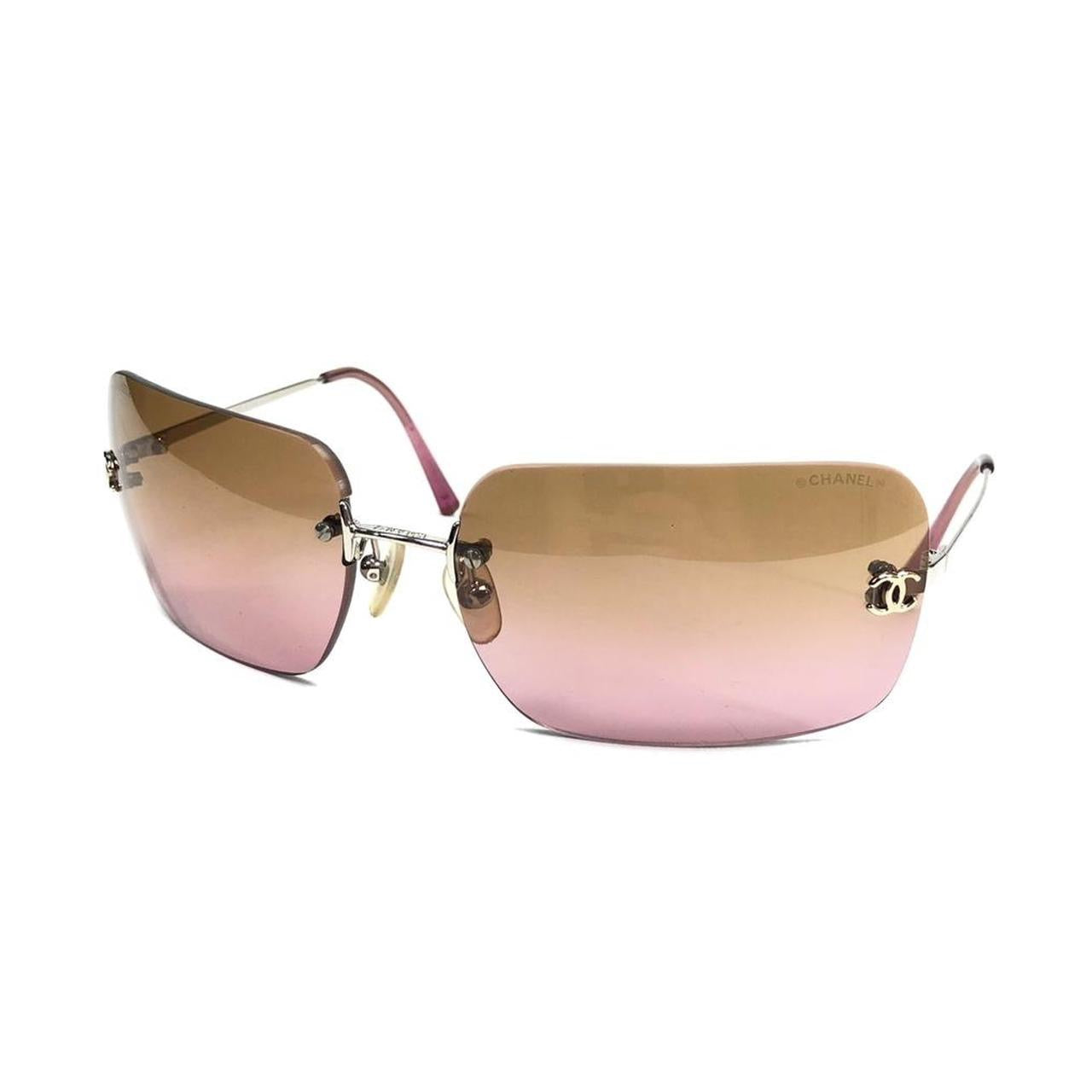 image of Chanel Rimless Sunglasses