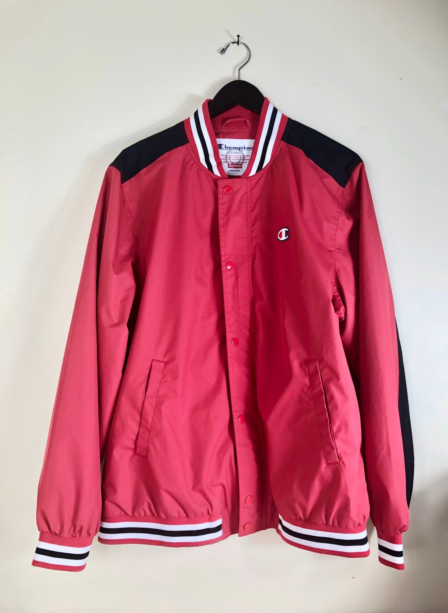 Supreme x Champion Warm Up Jacket (SS14) (Size – Attic Two34 LLC