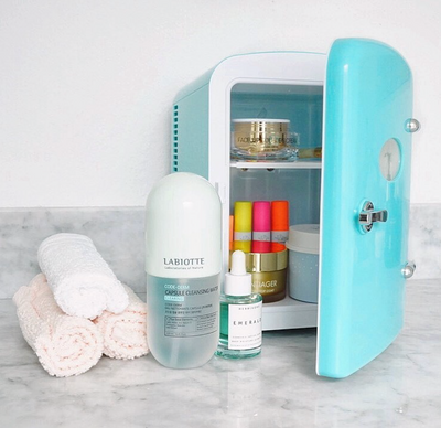 The Beauty Spy Mini Fridge + Free Mystery Bundle