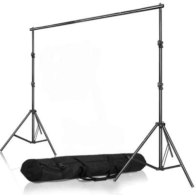 Adjustable Height and Width Backdrop Stand for Photography