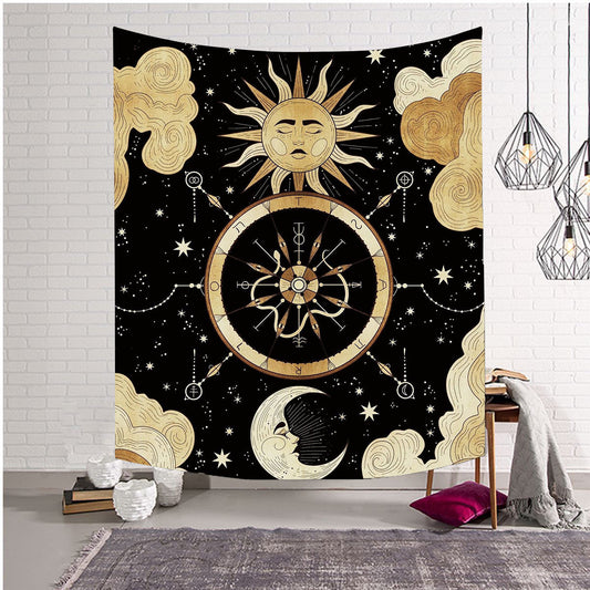 Sun and Moon Tapestry Wall Hanging Tapestry Aesthetic Tapestries for Bedroom M158