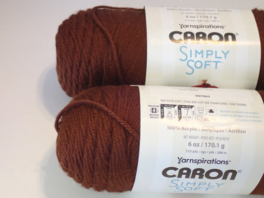 Caron Simply Soft DK weight yarn Gold