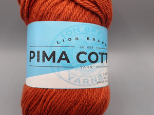 Lion Brand Worsted Weight Pima Cotton Spice – Sweetwater Yarns
