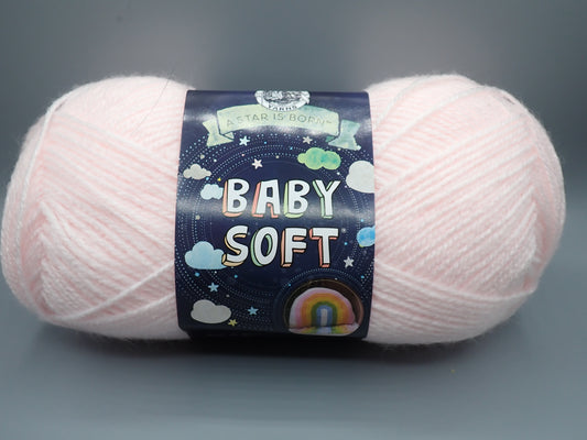  (1 Skein) Lion Brand Yarn Babysoft Baby Yarn Yarn