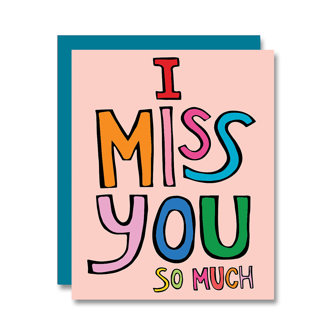 Buy Wholesale I Miss You So Much Card by PapaLlama ...