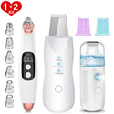 Blackhead Remover Vacuum Pore Cleaner Face Ance Pimple Removal Skin Scrubber Reduce Wrinkles Facial Lifting Nano Facial Sprayer