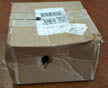 Image of a damaged shipping package.