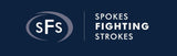 Image of the Spokes Fighting Strokes Adaptive Cycling Organization Logo.