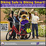 UWSP Students with mascot Stevie Pointer and a bicycle.