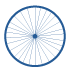 Bike Wheel Icon