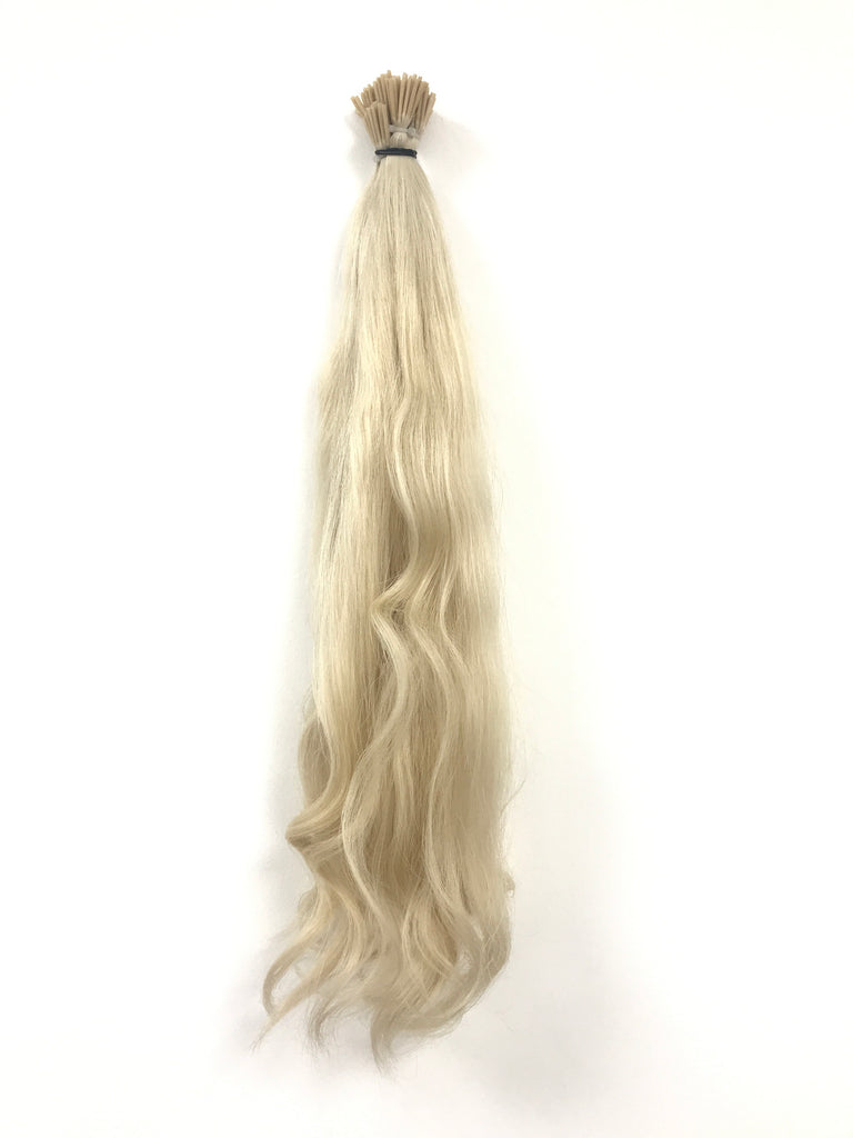 Russian Remy Human Hair, 1g i-Tip, 20'', Wavy, 50g,Colour 60. Quick ...