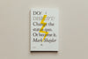 White book cover on beige background, with title DISRUPT and  yellow lightning bolt illustration