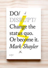Front cover of Do Disrupt by Mark Shayler