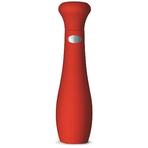 red salt and pepper mills