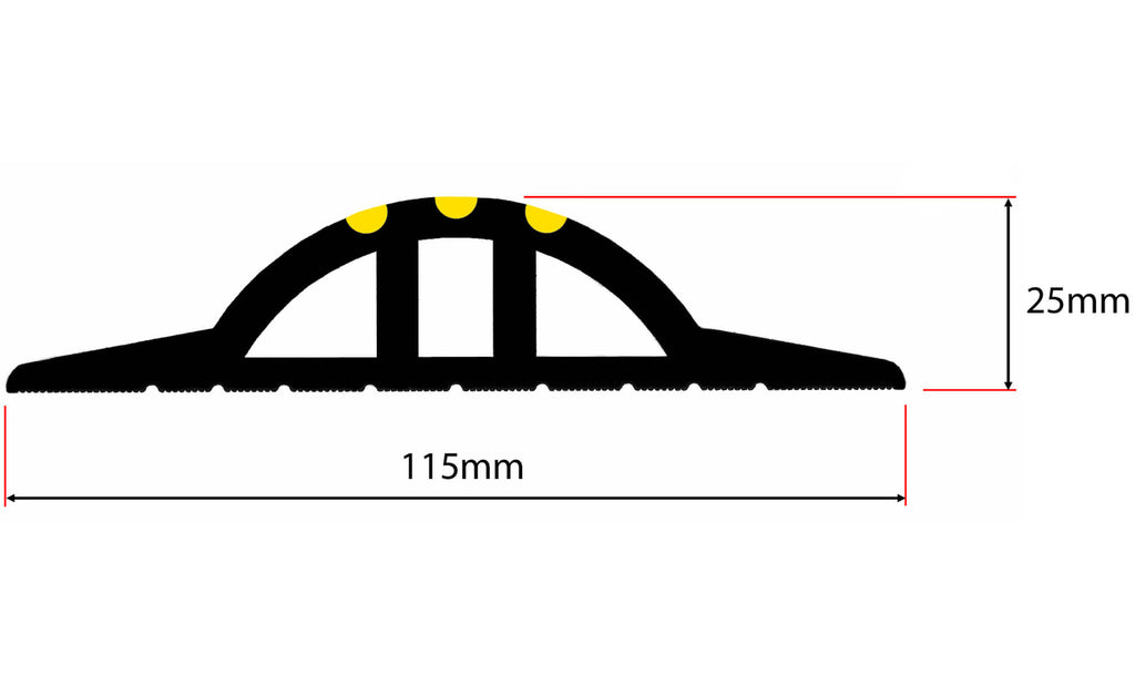 Garage Door Bottom Seal Kit 25mm High Garadry® Uk 9433