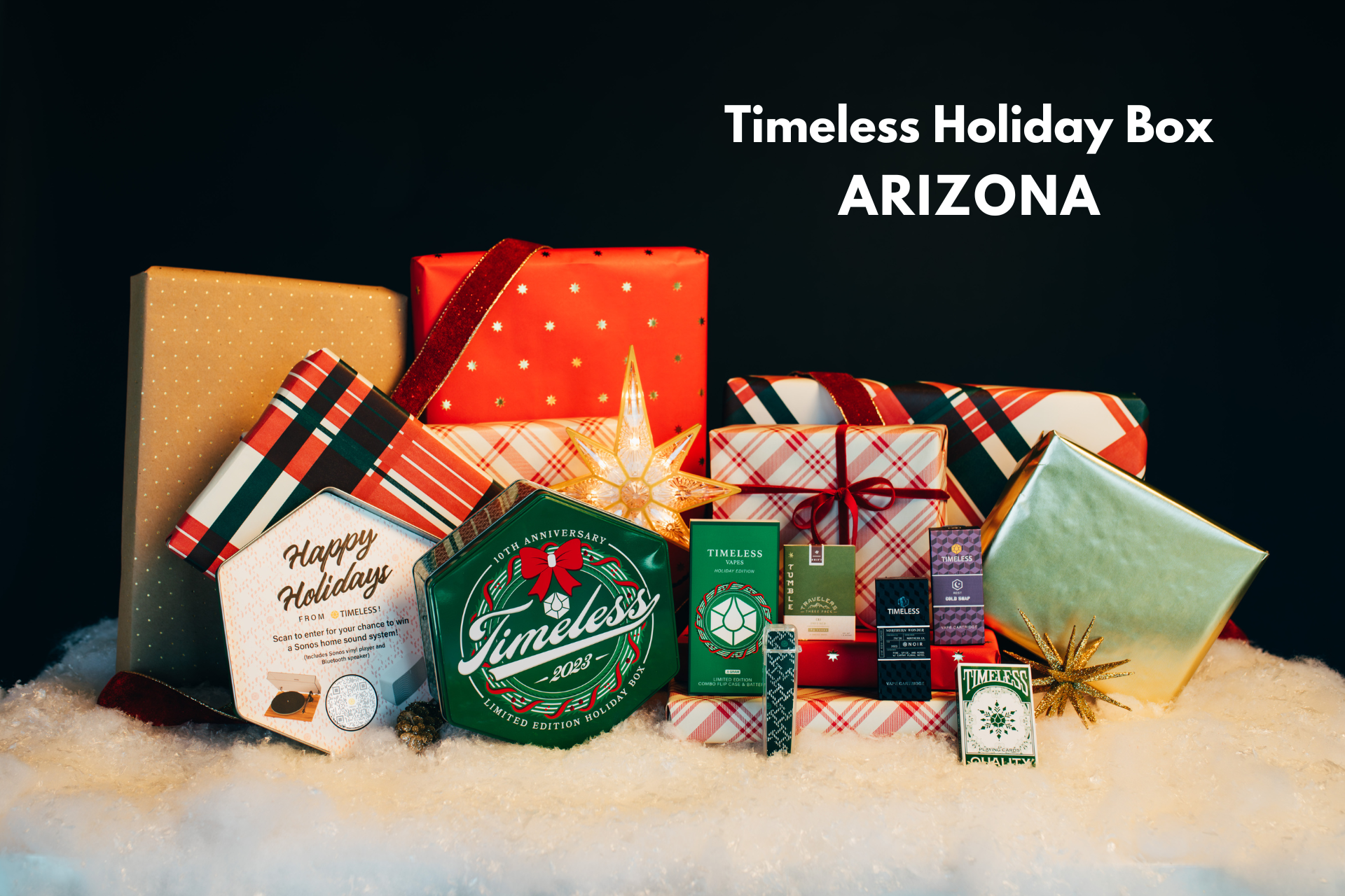 Timeless Vapes Holiday Box in Arizona