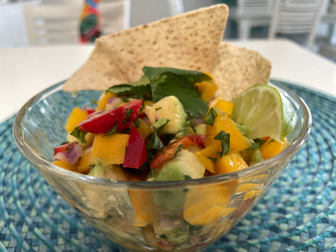 Persian Lime & Alfoos Mango Avocado Salsa