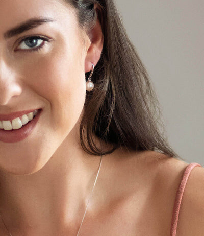 Gwen - Long Pearl Drop Earrings – Acute Designs