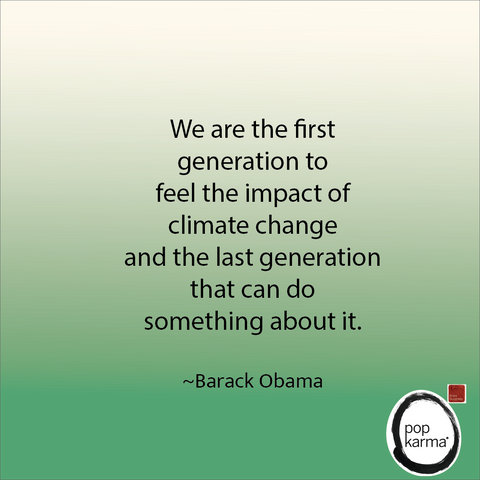 Climate change quote by Barack Obama