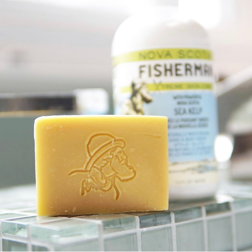 Liquid Soap Natural Sea Kelp Soaps NOva Scotia Fisherman Skincare Made in Canada Plastic Free Natural Soap Sea Kelp