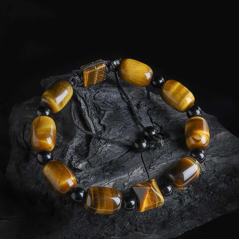 tiger eye prism stones bracelet