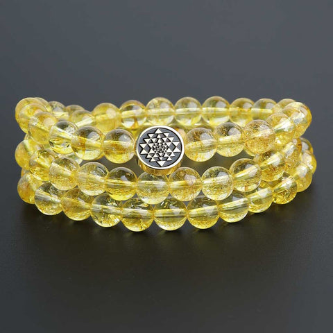 sriyantra citrine bracelet