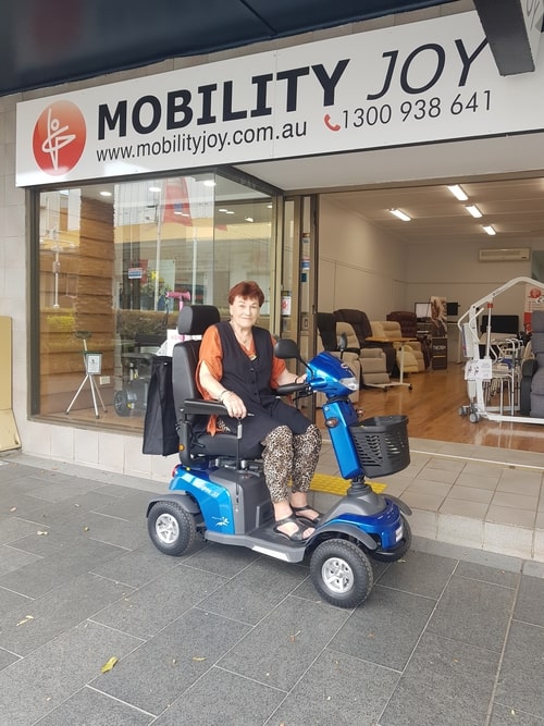 Merits Eclipse S2 4 Wheel Mobility Scooter - Central Coast - Mobility Joy