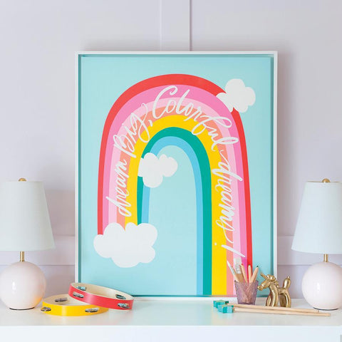 Big, Colorful Dreams Canvas