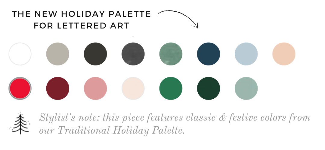 The New Christmas Color Palette