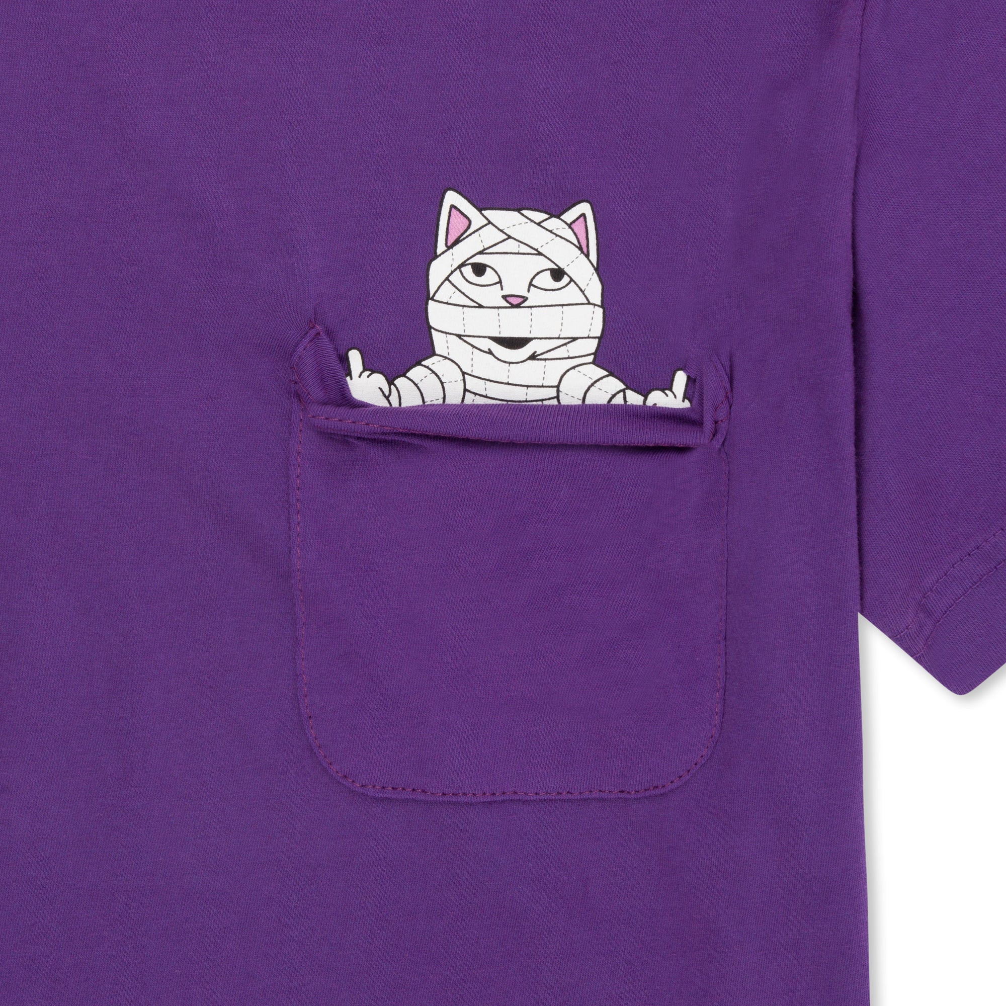 Grim Lord Nermal Pocket Tee (Black) – RIPNDIP