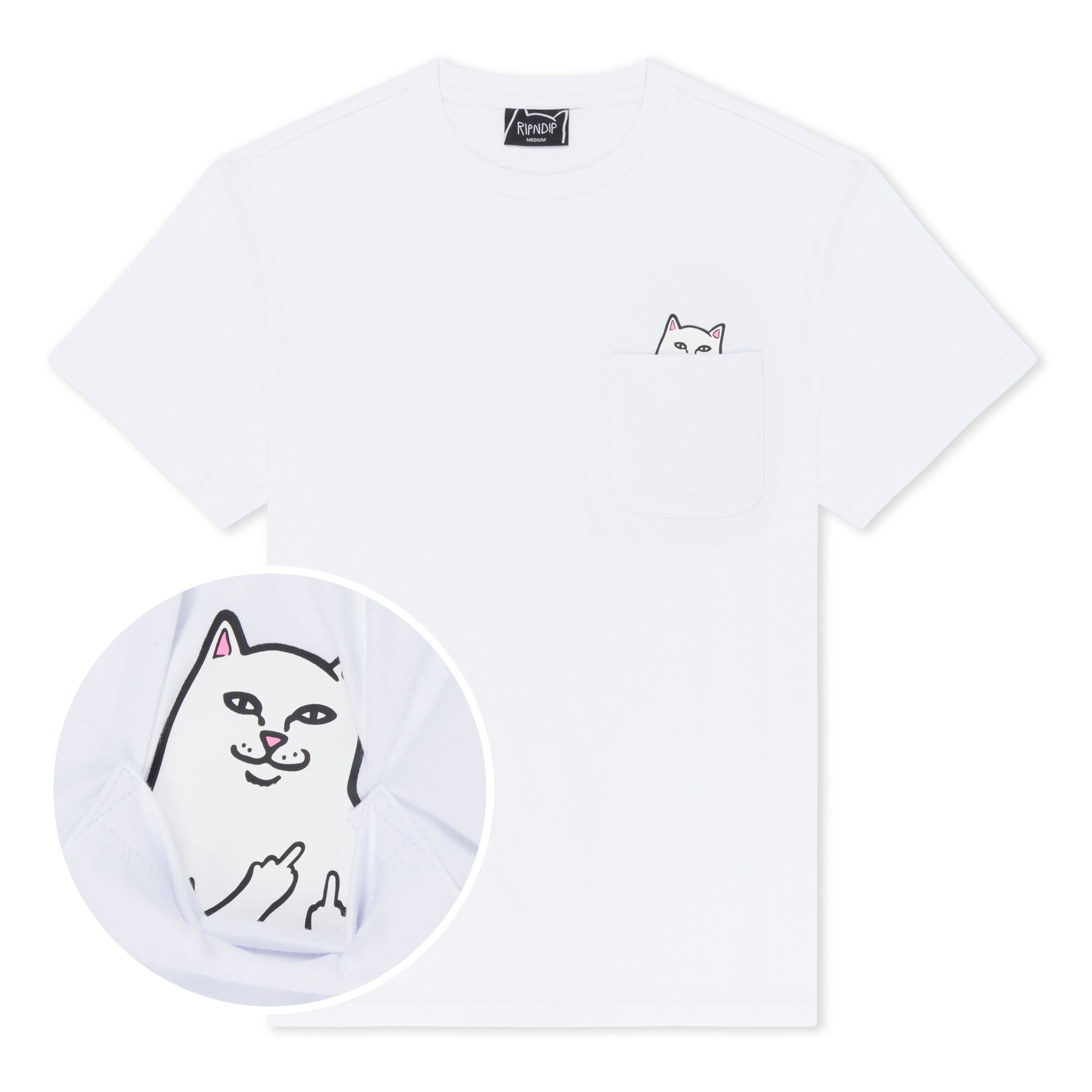 Product image for Lord Nermal S/S Pocket Tee (White)