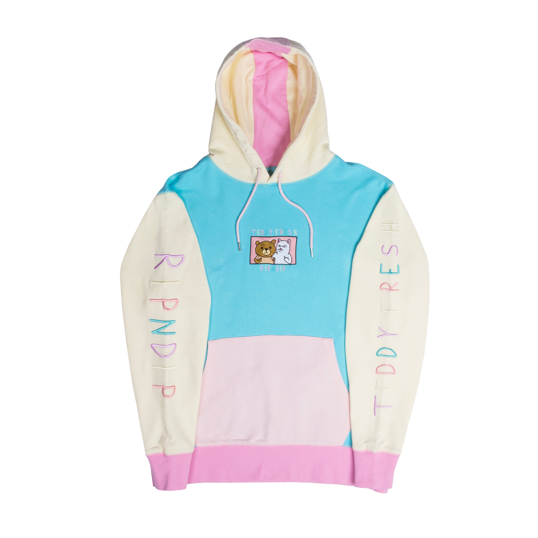 Teddy Fresh RIP N DIP Hoodie Embroidered Sleeves r TeddyFresh