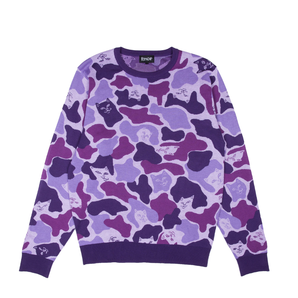 purple camo sweatshirt