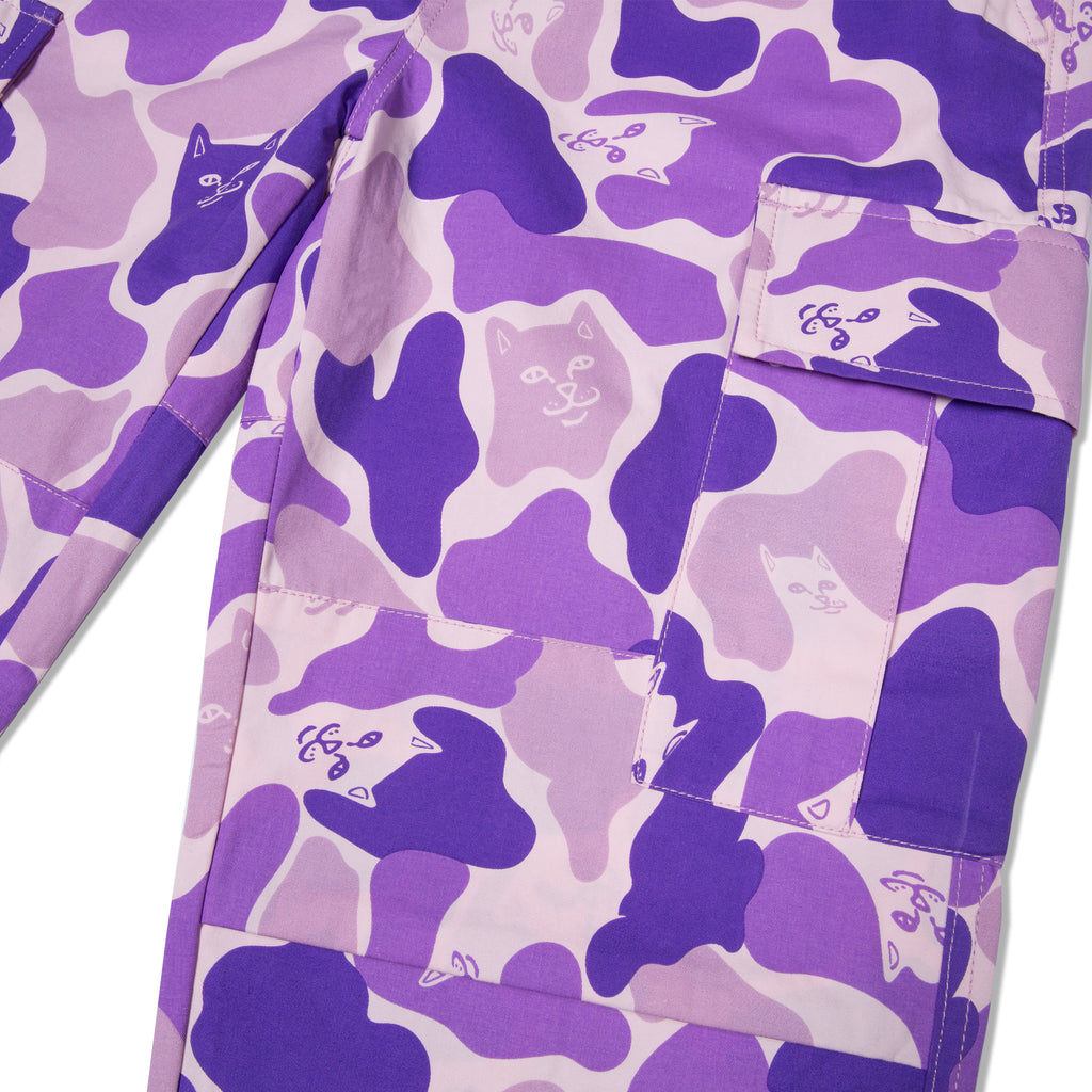 ripndip purple camo hoodie