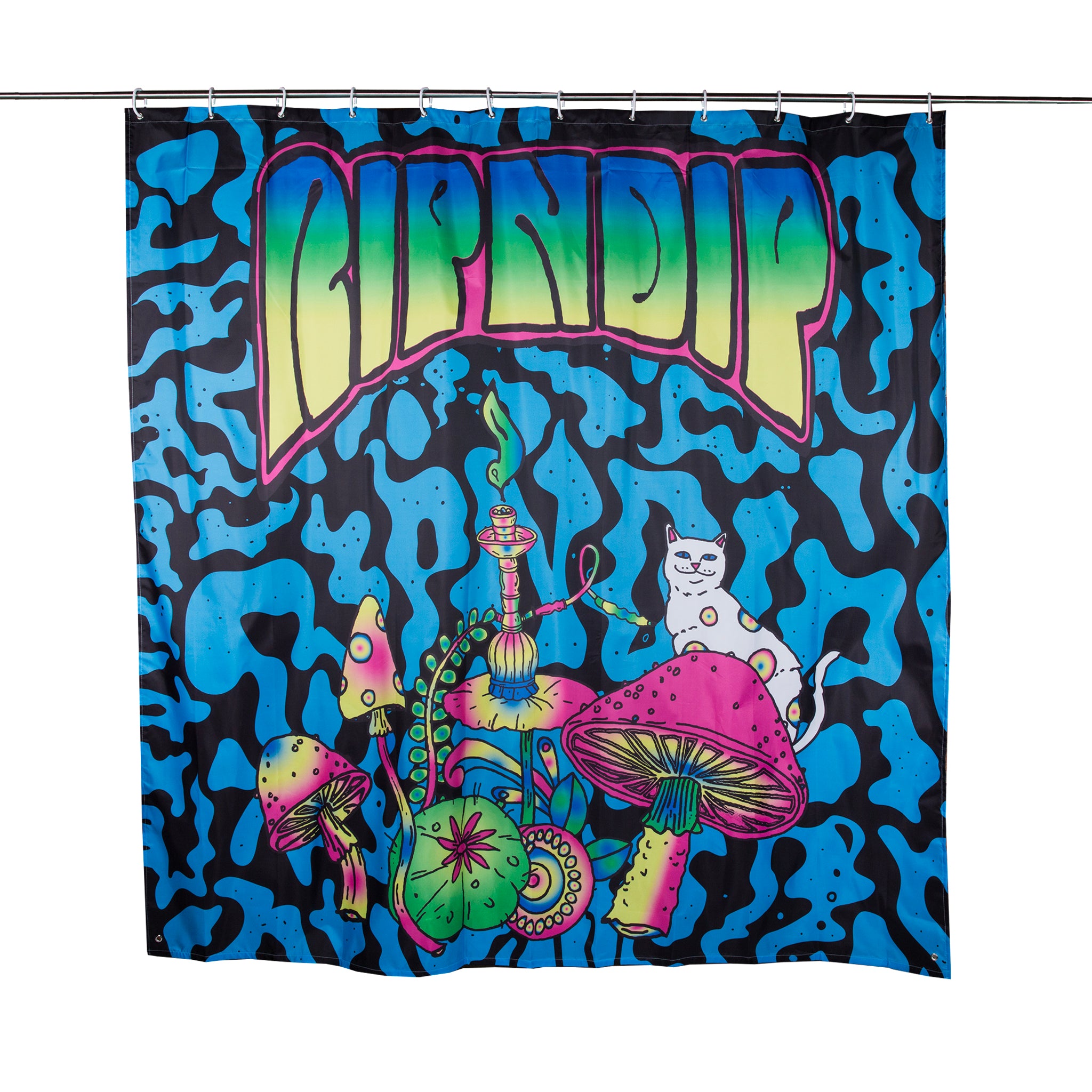 Image of Psychedelic Shower Curtain