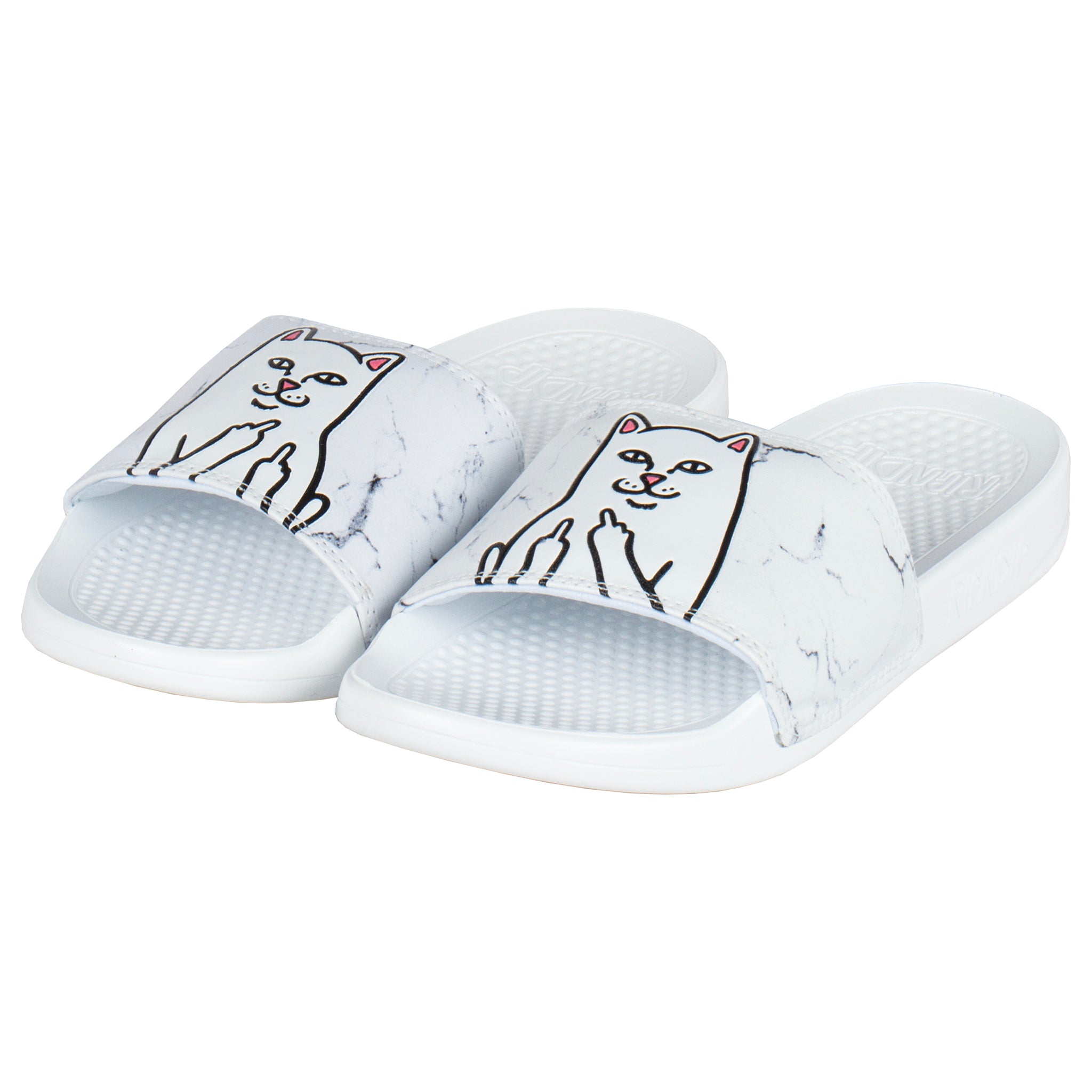 ripndip slides white