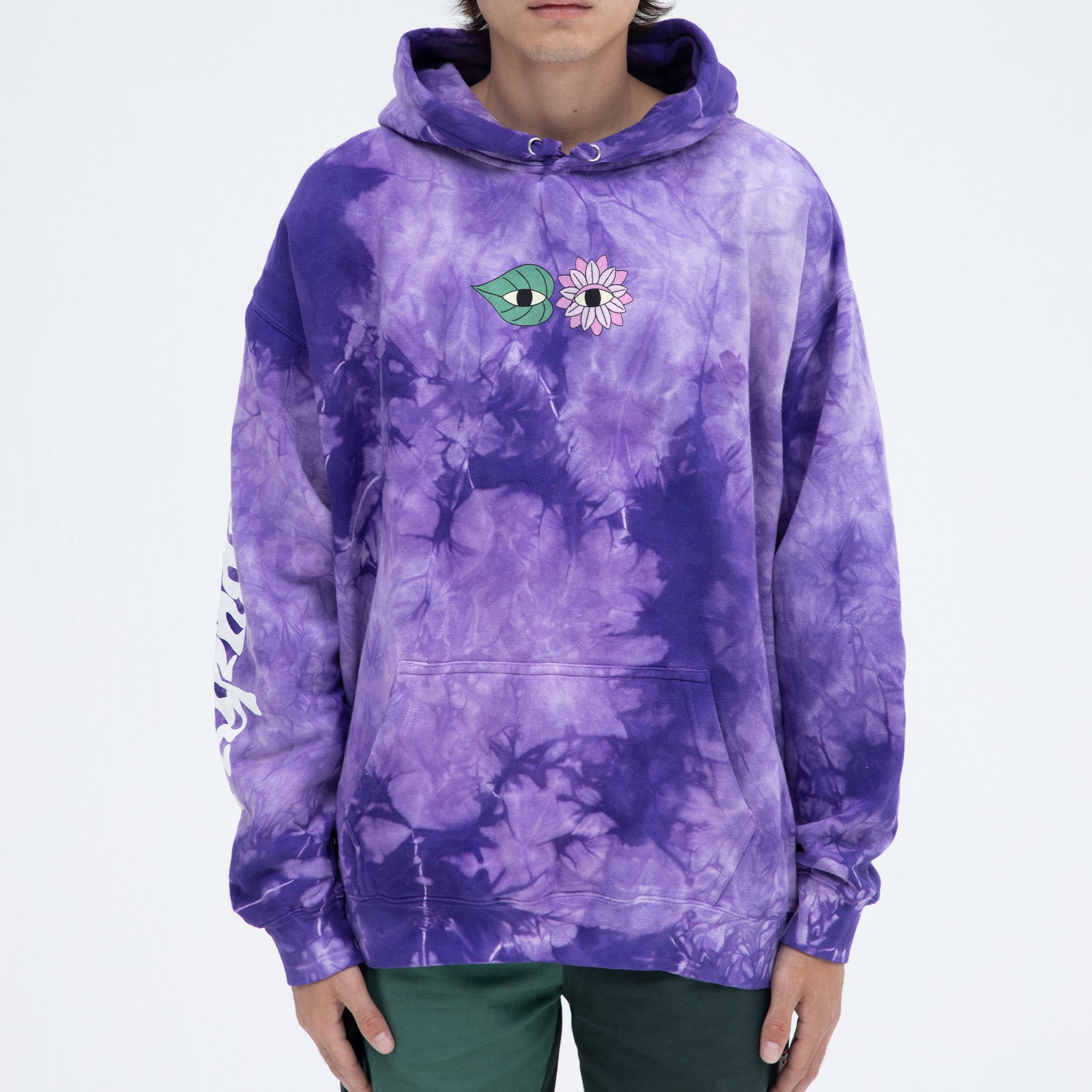 Худи home. RIPNDIP Psychedelic Hoodie фиолетовая.