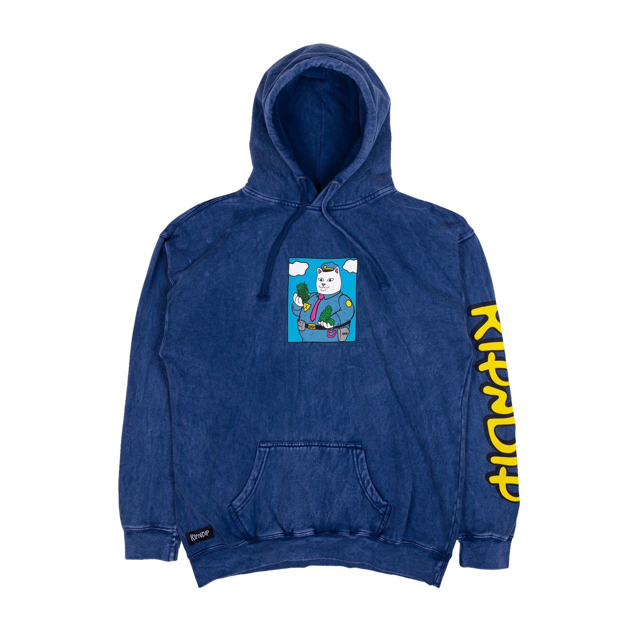 ripndip hoodie blue