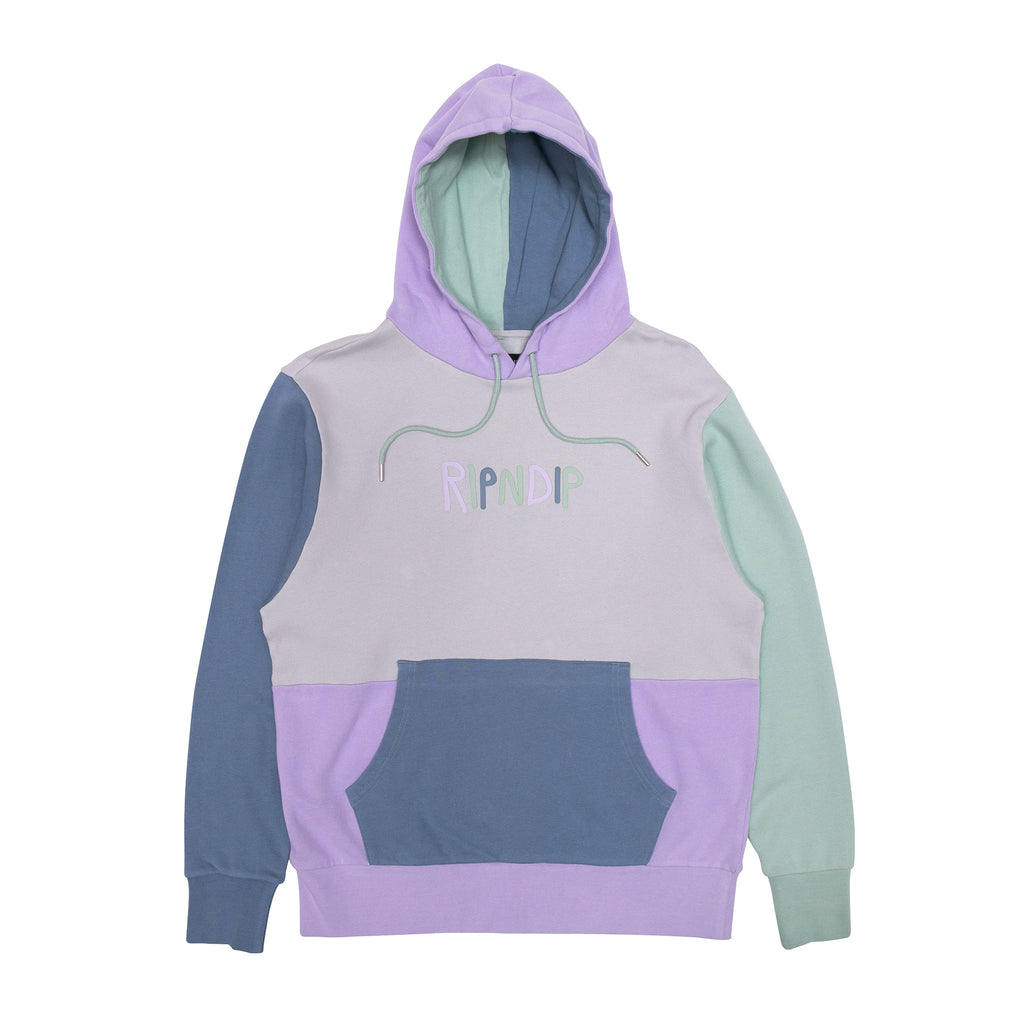 pastel multi colored hoodie